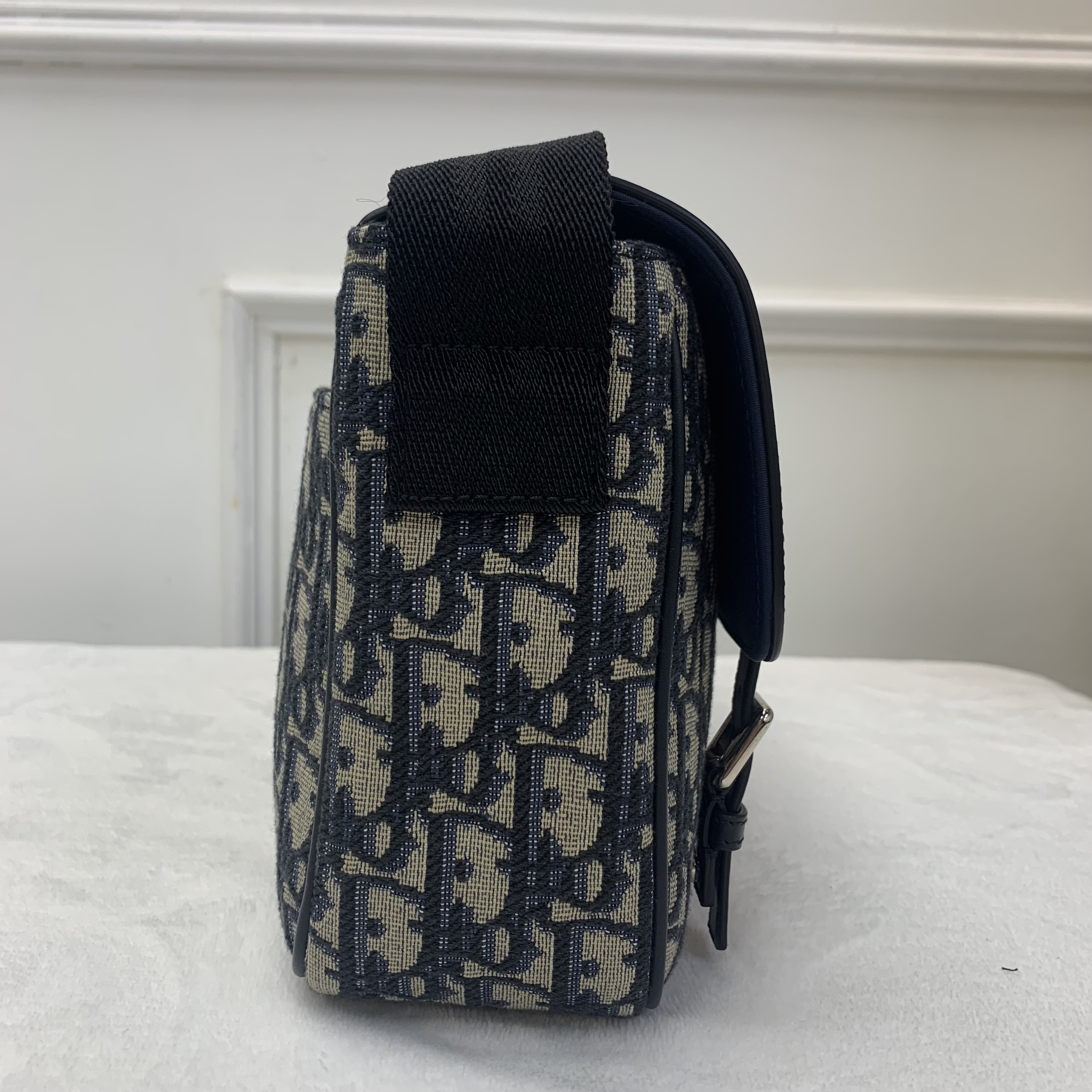 Dior kids郵差包 Dior Oblique 小牛皮郵差包 童裝