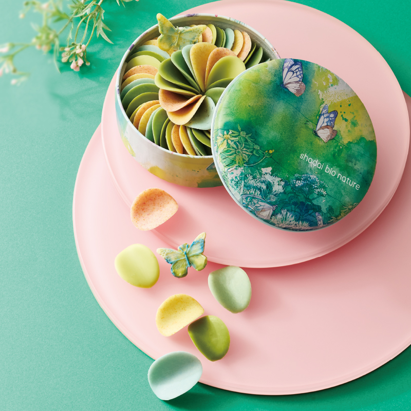 SHODAI BIO NATURE 花瓣巧克力 PETAL BOUQUET PAPILLON (120G)