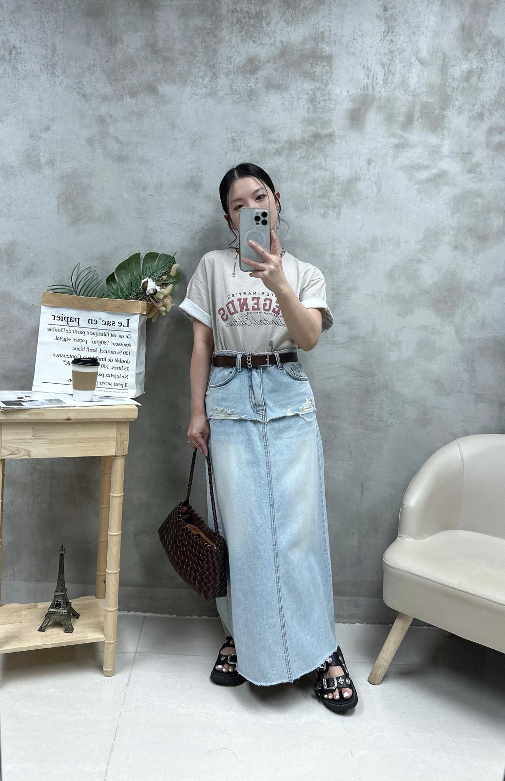 Q02 印字洗水棉Tee