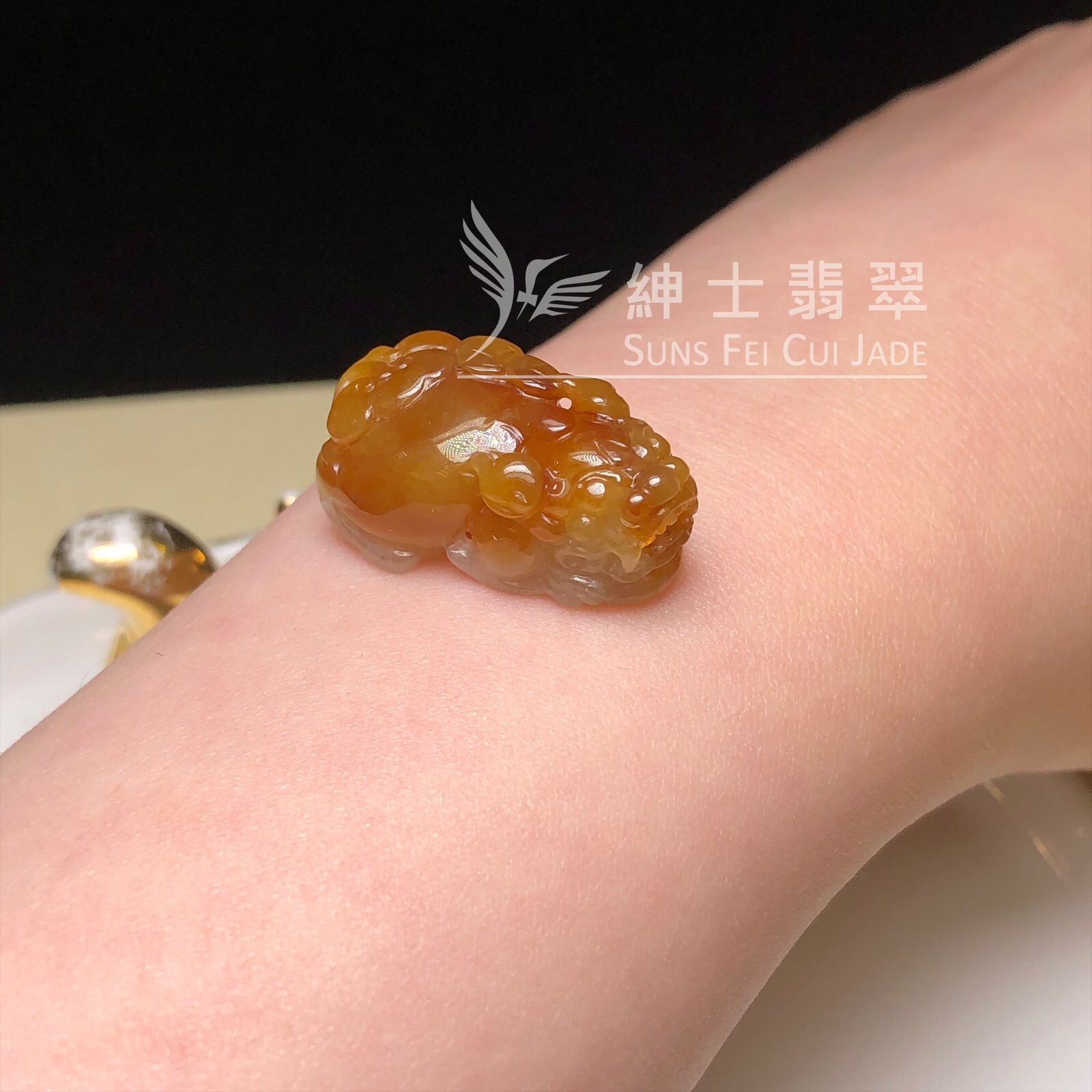 YK00648 紅翡貔貅