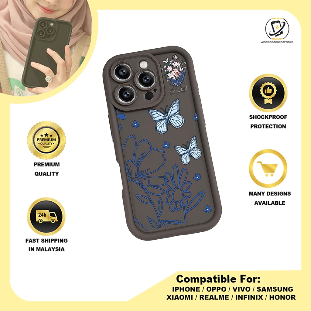 TPU DESIGN CASE PHONE FOR HONOR - DESIGN BUTTERFLY G