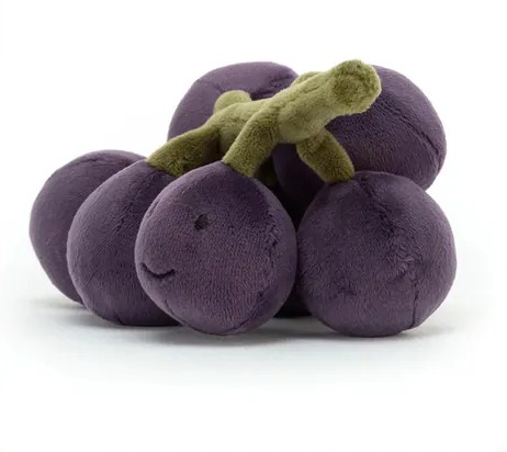 【英國】Jellycat Fabulous Fruit Grapes