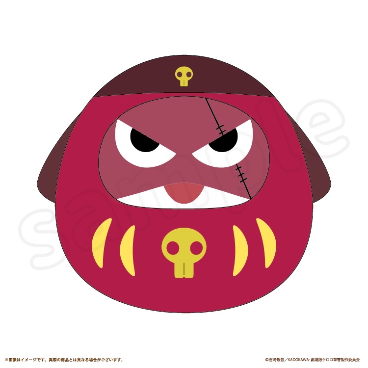 日本預訂📍日本Keroro得意達摩造型公仔