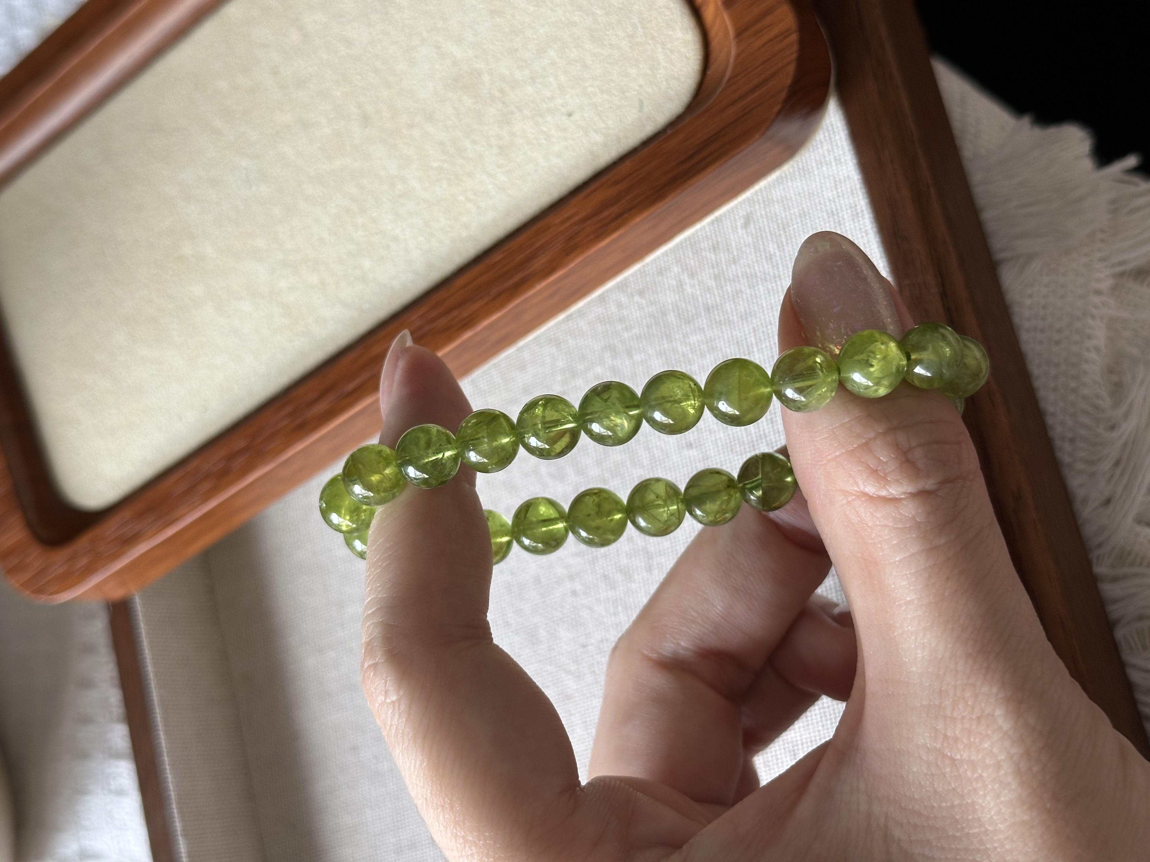 高货橄榄石 ｜High Grade Peridot 8.2mm