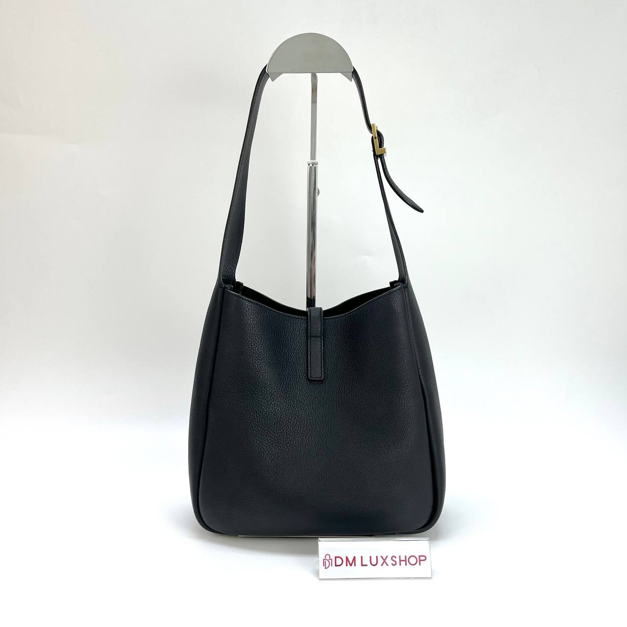 YSL LE 5 À 7 Supple Small Black GHW 
