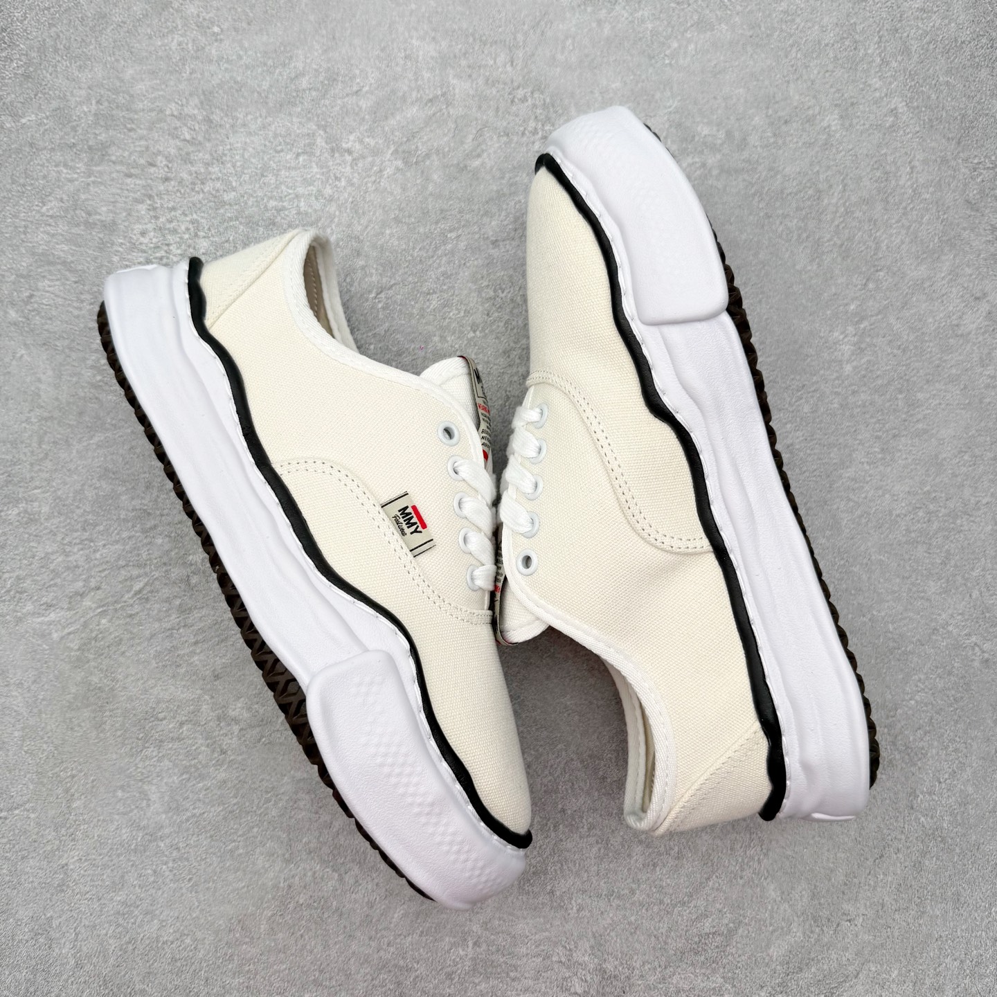 Maison Mihara Yasuhiro MMY "Baker" OG Sole Canvas Low-top Sneaker