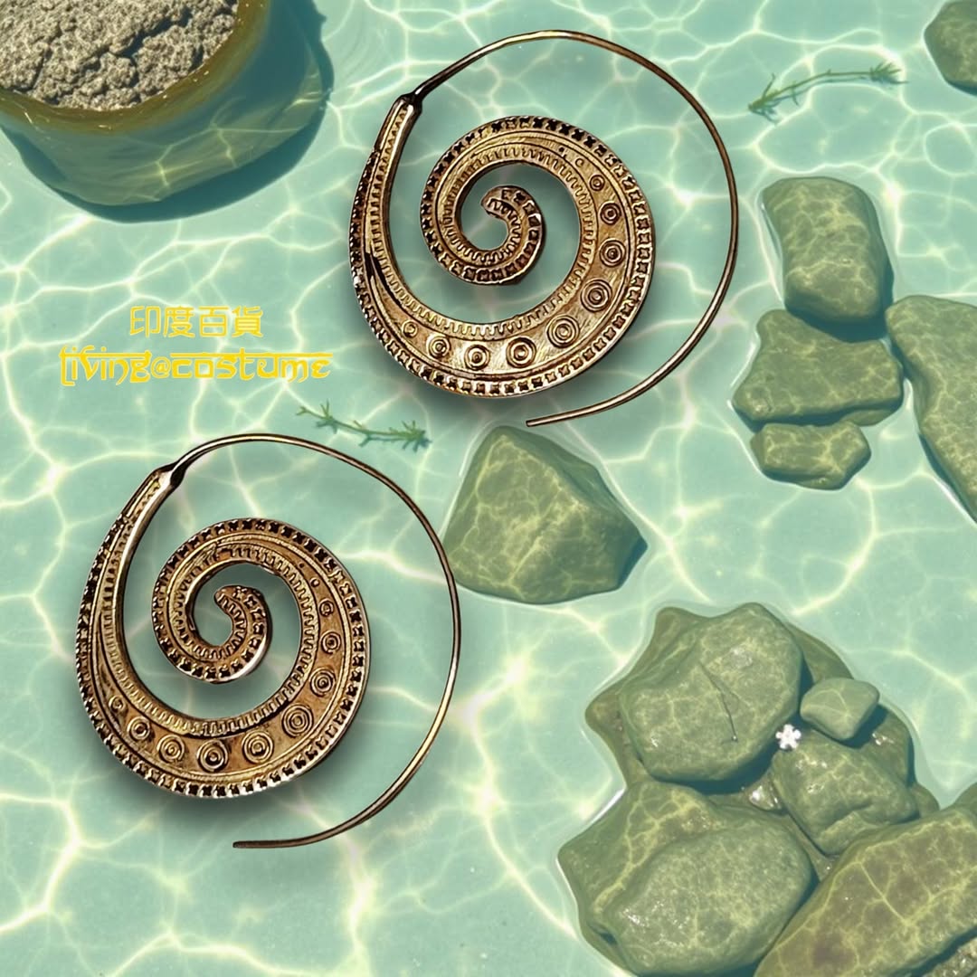 印度黃銅耳環