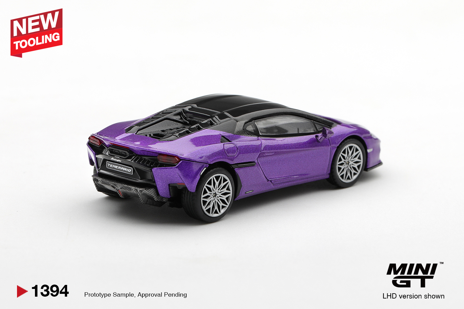 Pre Order MINI GT 1394 Lamborghini Temerario Viola Pasifae｜ MINIGT 預訂優惠價: HK$89