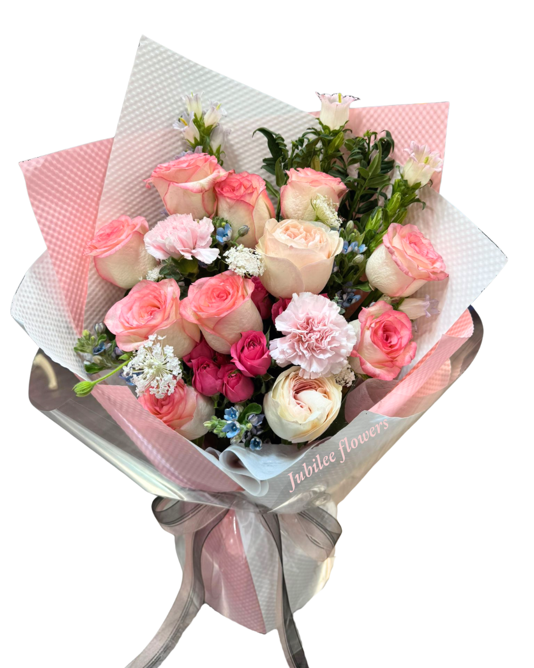 愛莎玫瑰混合花束