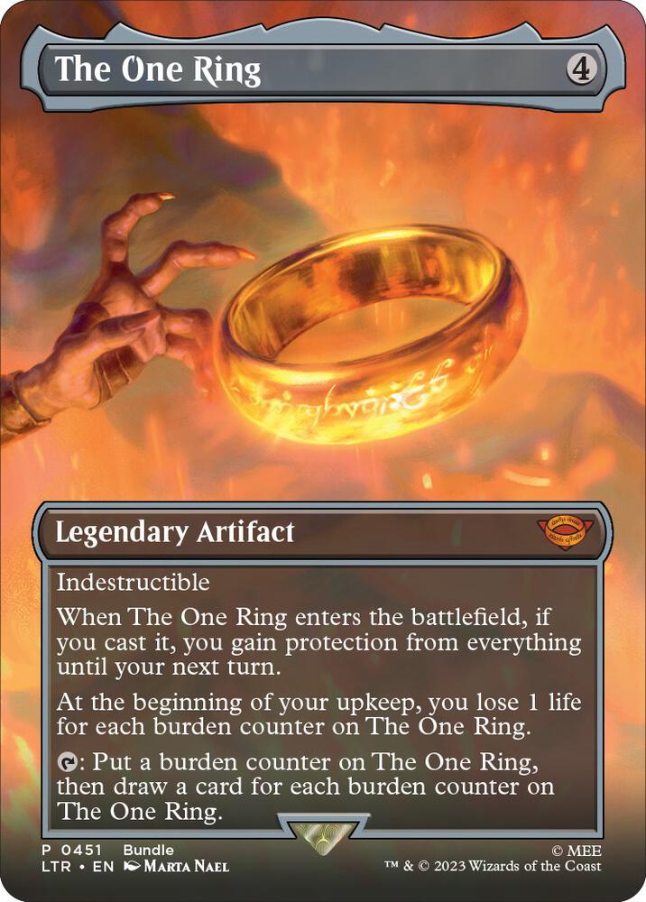 The One Ring (Borderless) (LTR Bundle) - Unique and Miscellaneous Promos (UMP)