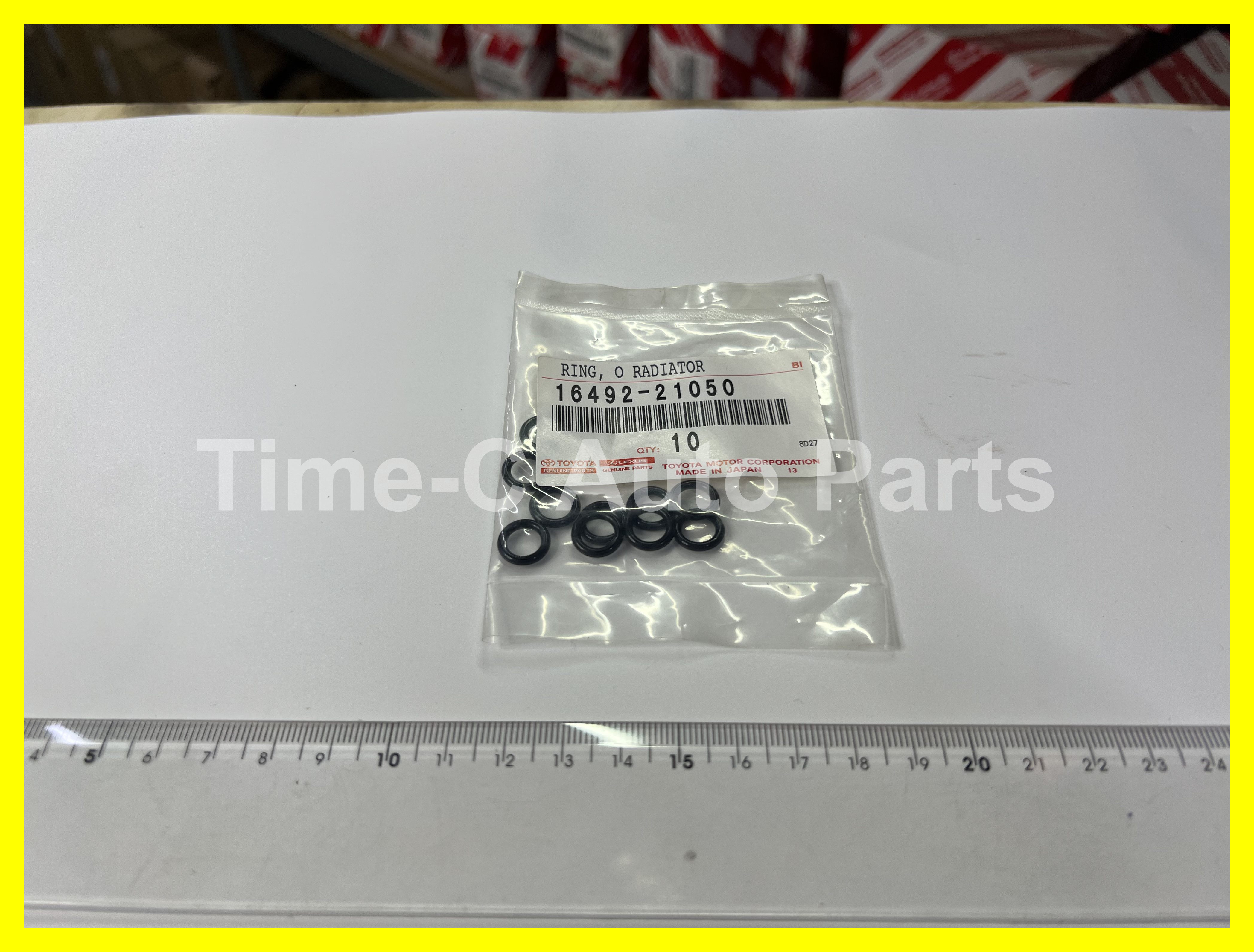 放水塞膠圈 16492-21050 - Toyota Alphard Vellfire 30系