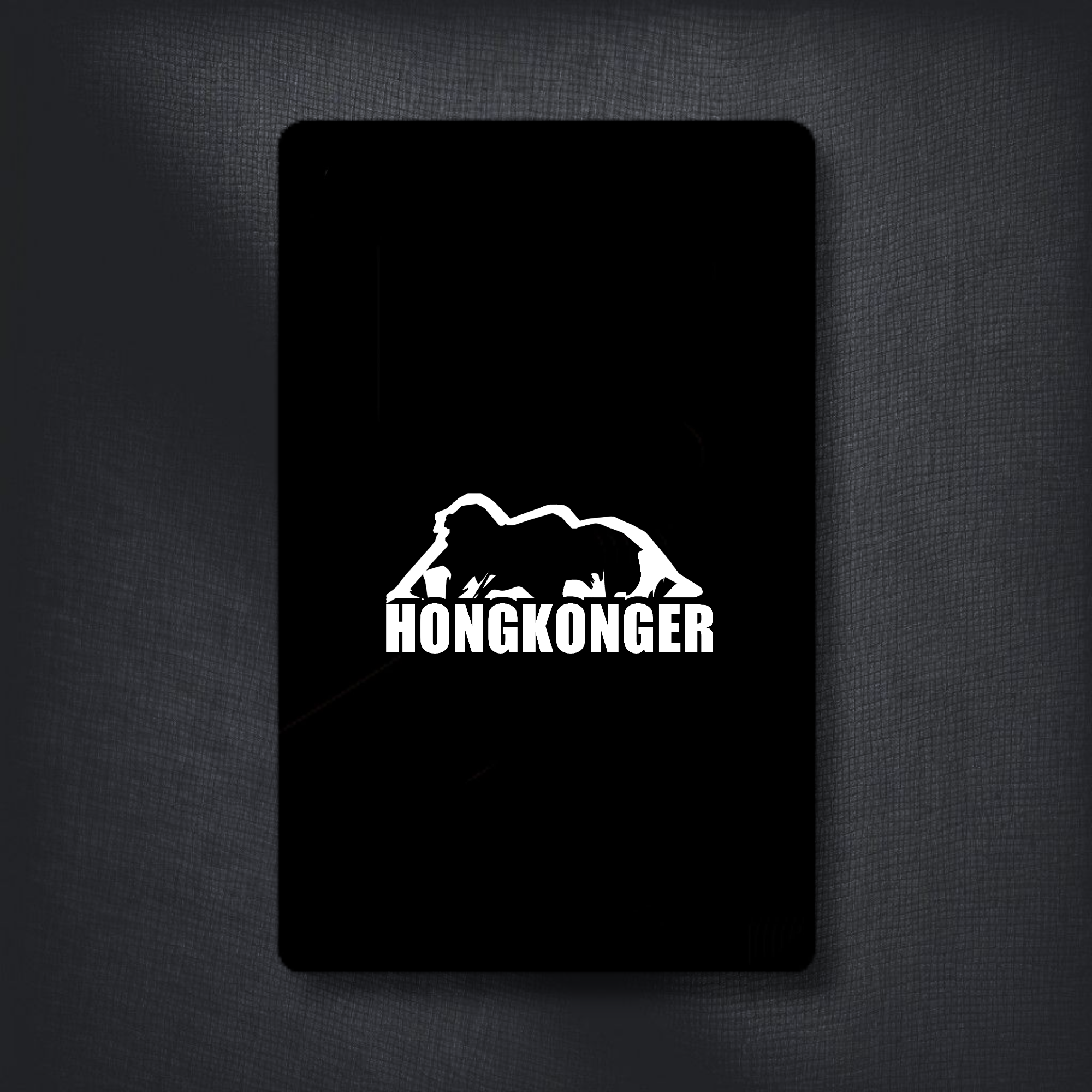 HONGKONGER 磨砂霧面卡片貼【黑魂卡包 第一彈】（一包 5 張）