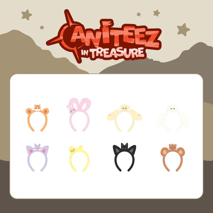 ATEEZ - [ANITEEZ IN TREASURE] HAIR BAND -DDEONGbyeoli