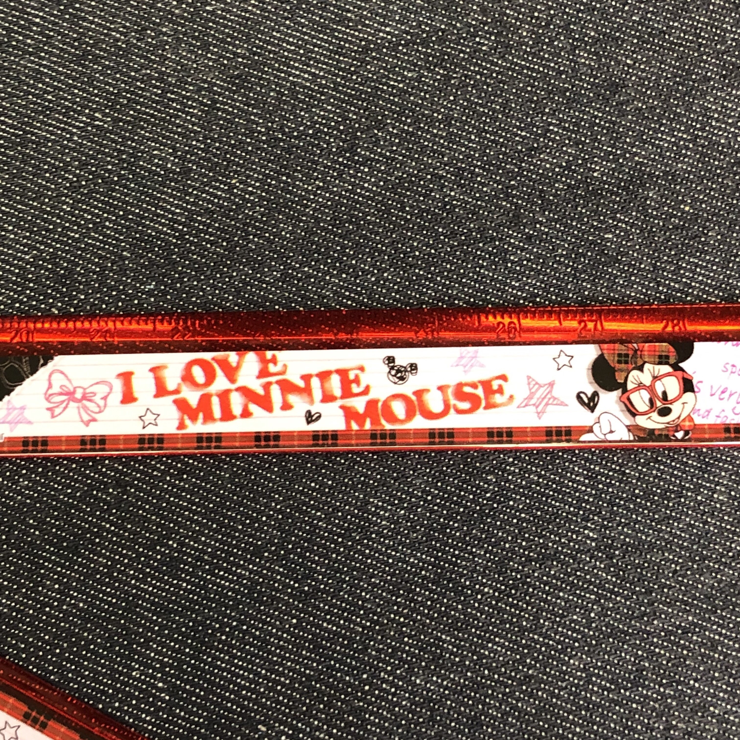 30CM 摺尺 Minnie Mouse    S4009142