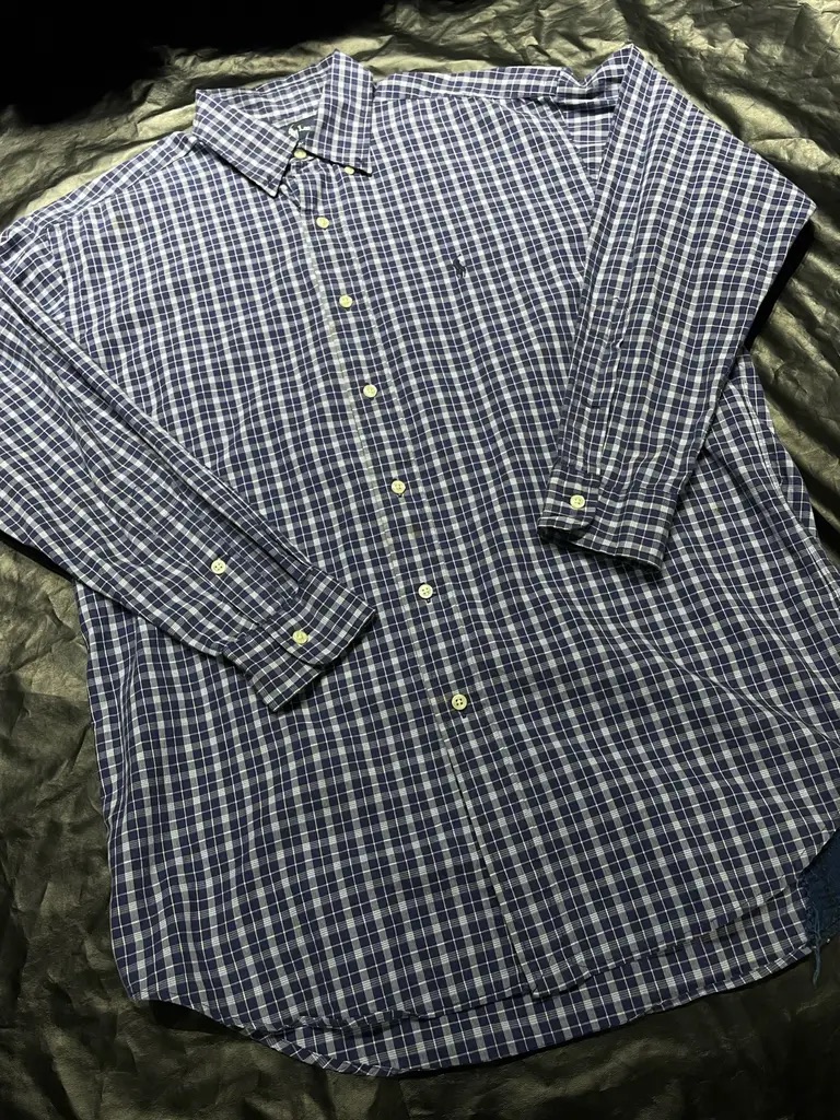 Black Vintage Polo shirt #0019