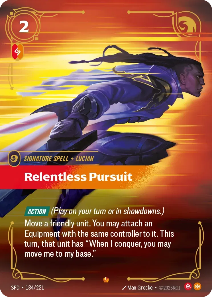 Spiritforged - Epic - Fury Rune (Set 2)