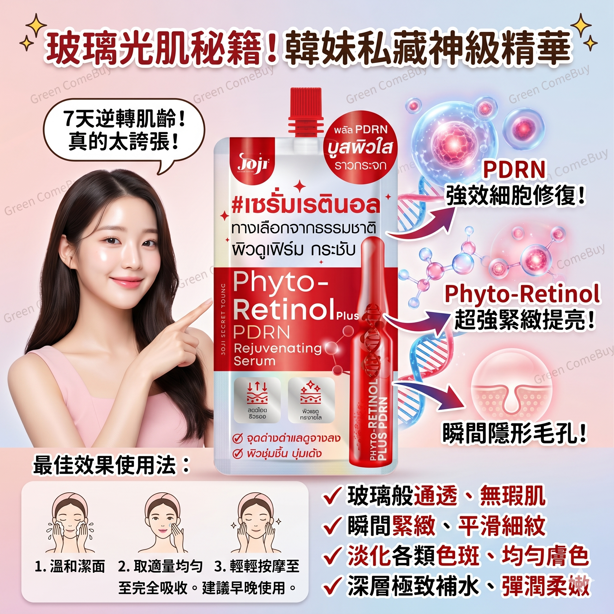 Joji Secret Young Phyto-Retinol Plus PDRN 精華液