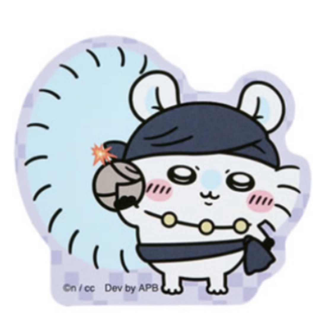 Chiikawa pocket 貼紙｜預訂