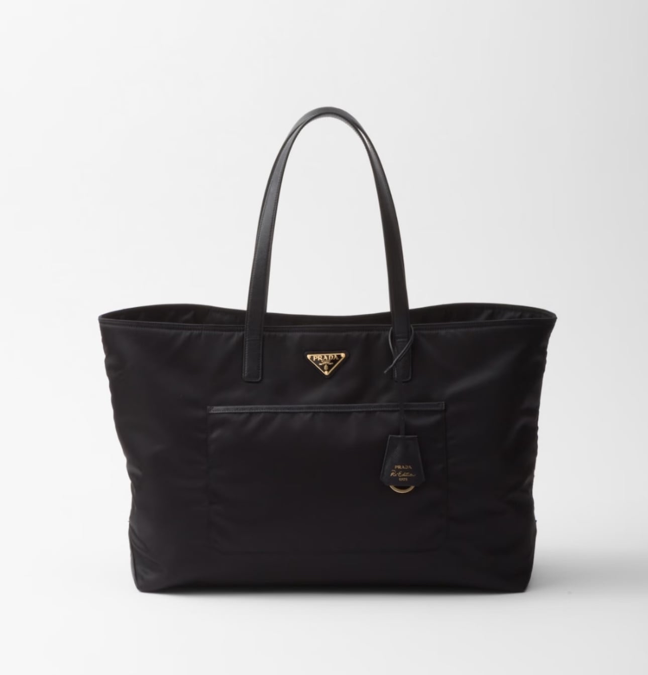 精選貨品優惠🩷訂貨🍒Prada 1978 Medium tote bag  經典款皮質肩帶！使用率超高！放到A4  Size 35x26x15cm