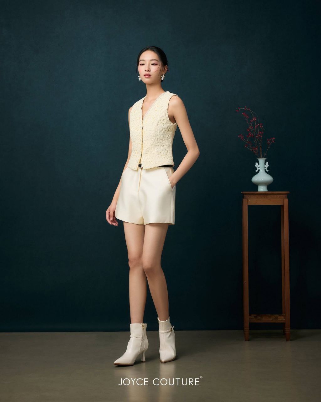 欧根纱百塔短裤 P0090