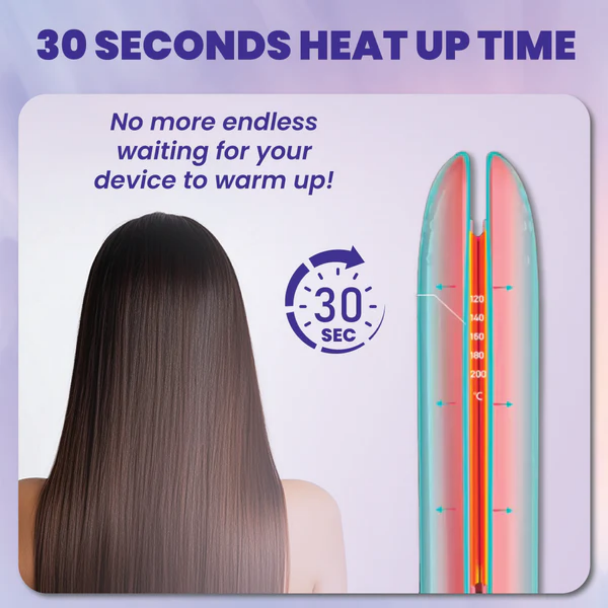 Russell Taylors Hair Straightener (HS1)