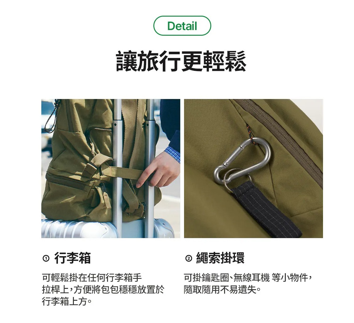 Branden 多功能變形背囊 │Multi Packable