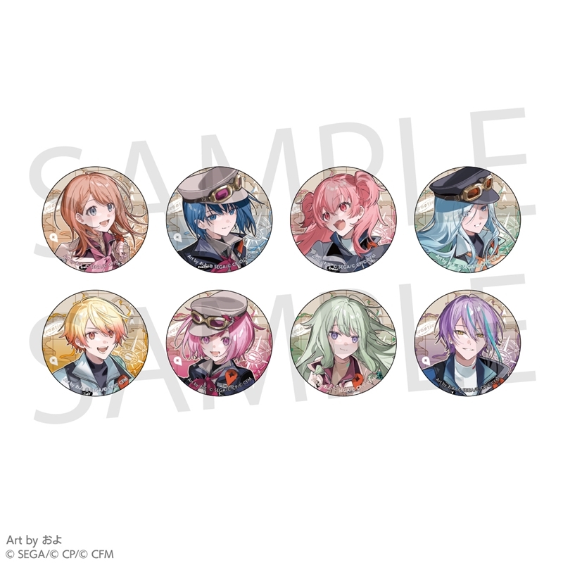 <預售> 世界計劃 航海Frontier 徽章 C