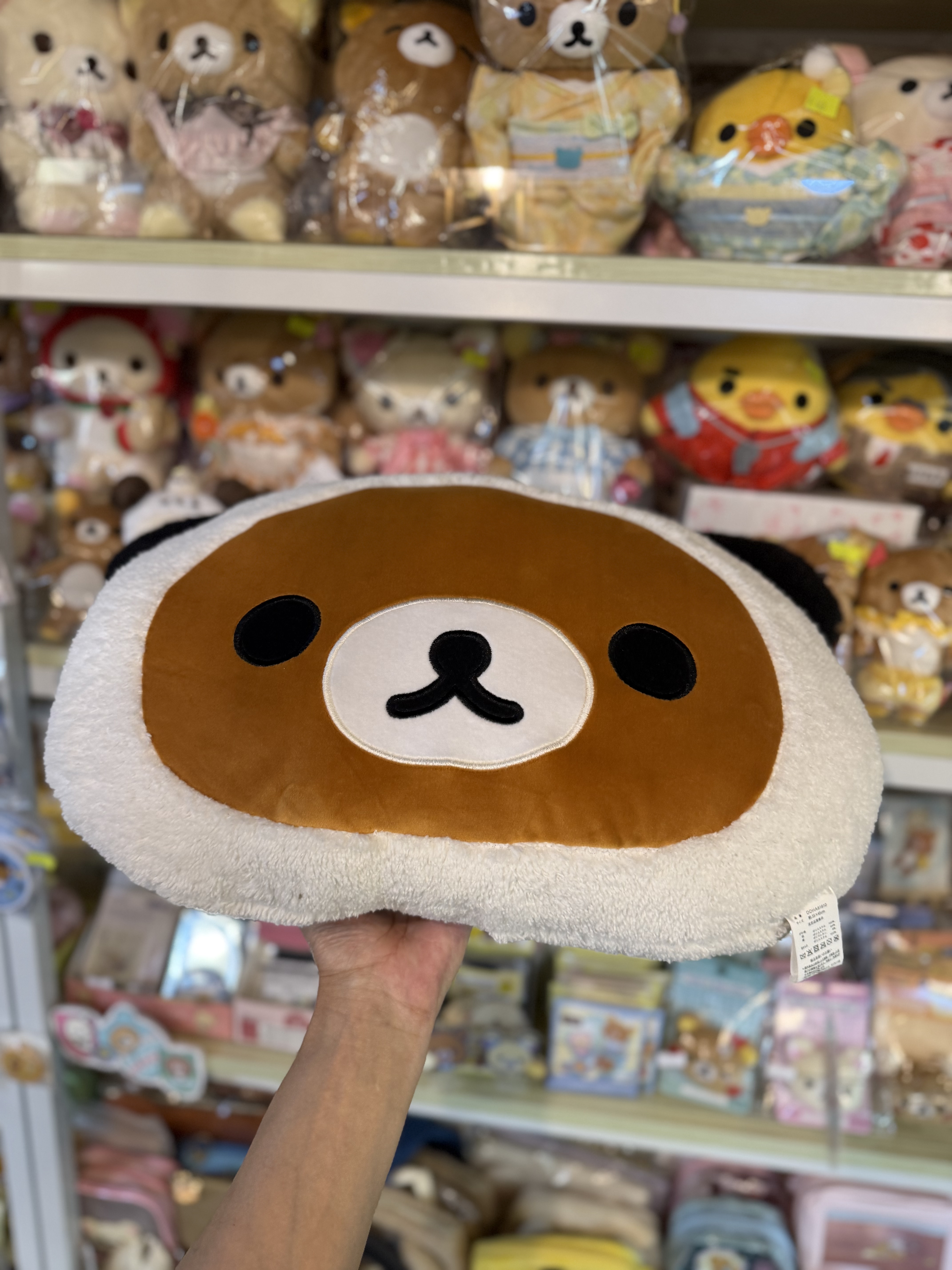 《現貨》全新日本限定Rilakkuma 熊貓造型頭型咕𠱸