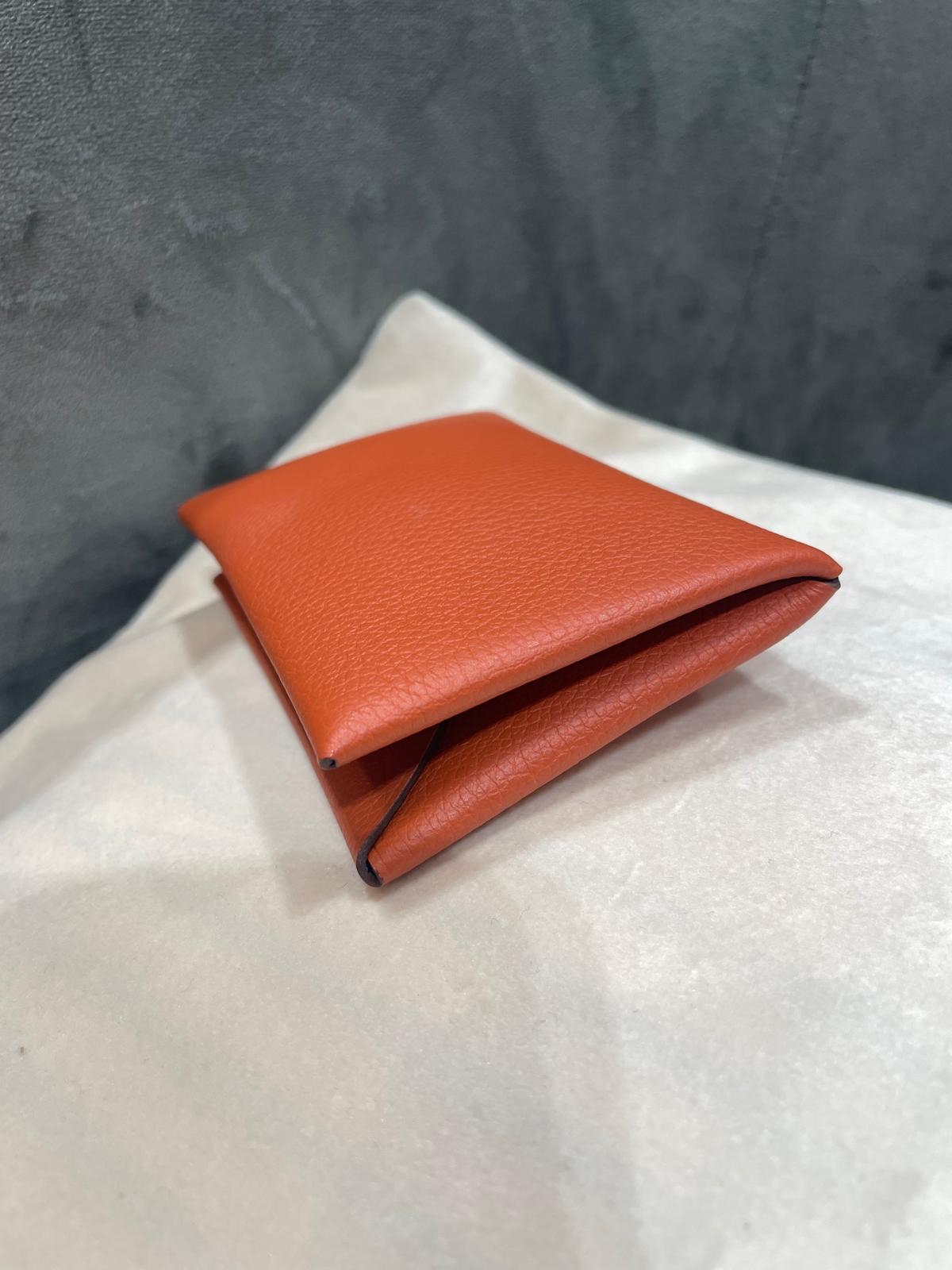 Hermes calvi card holder ,100%Authentic,98%new
