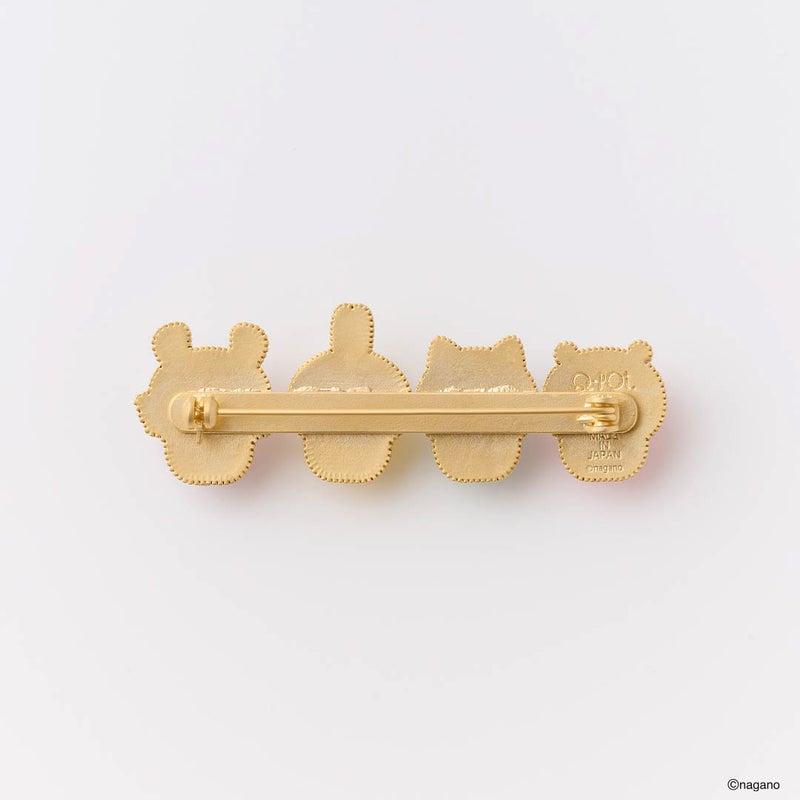 《Pre-Order》Pate de fruit Brooch 果醬軟糖胸針｜Chiikawa 吉伊卡哇 X Q-pot. (26CKW33-P)