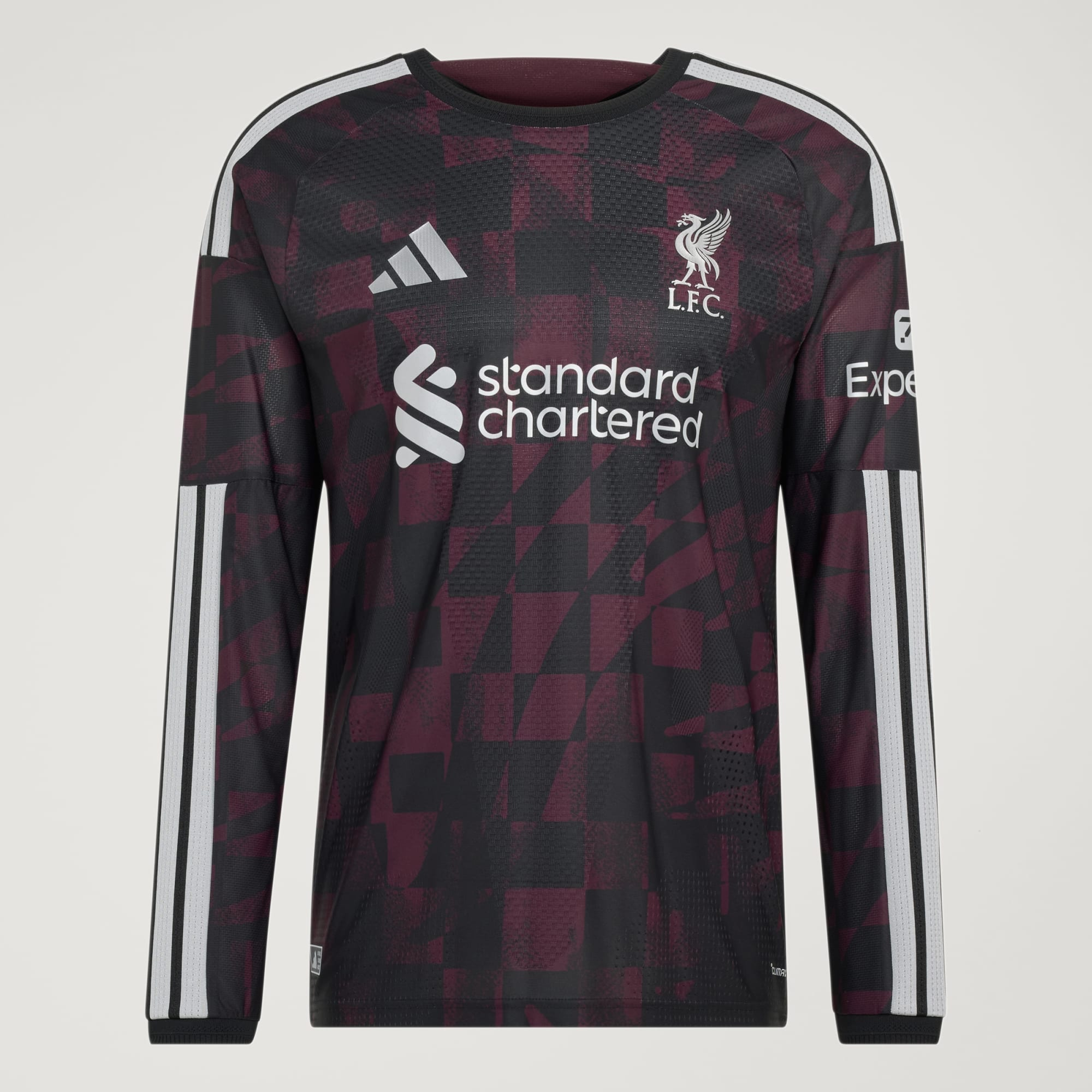 🚩Kop的旗海震撼 Adidas Liverpool 利物浦 2026-27 三客長袖球迷版球衣 (可加印字章) KB8283