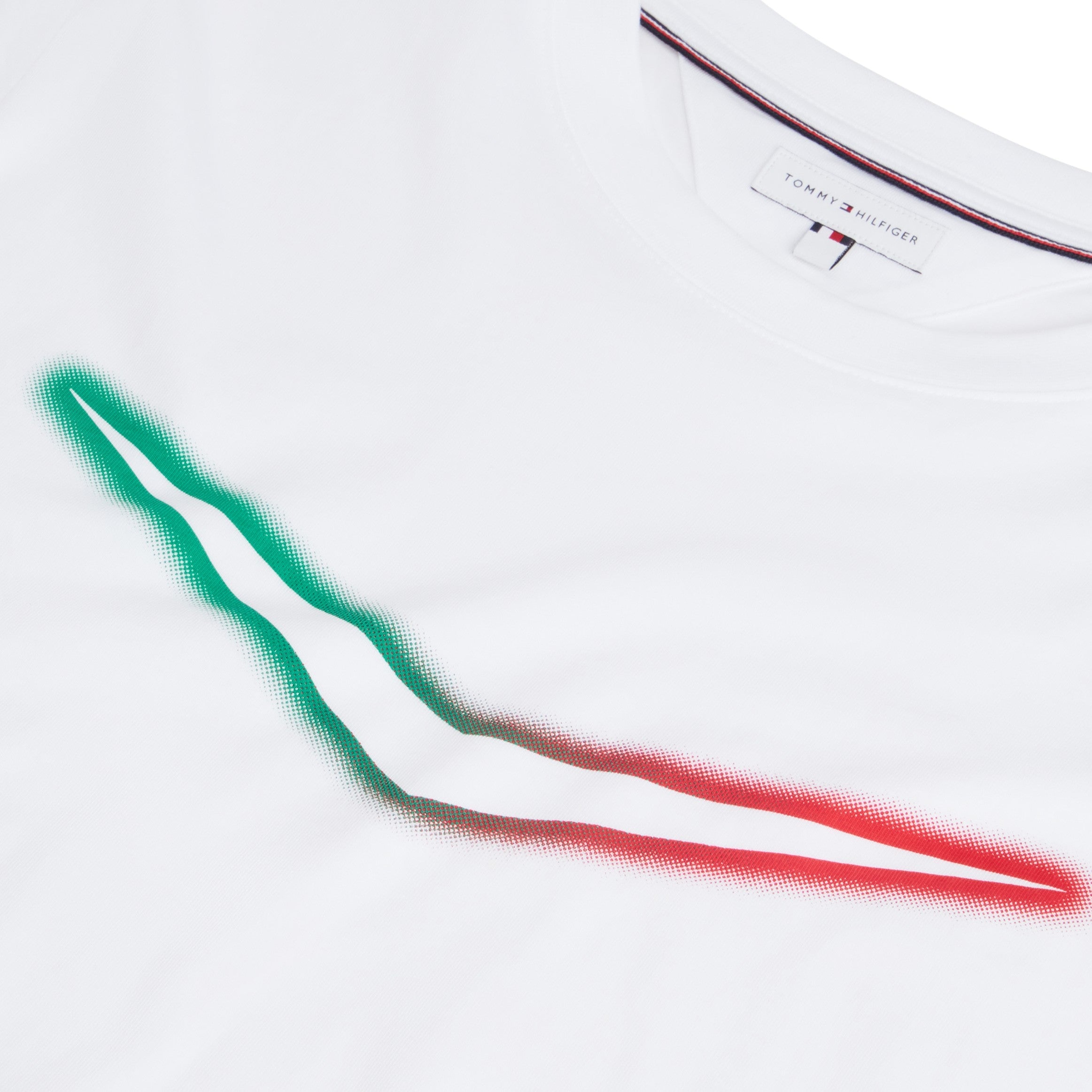 TH x Cadillac F1 Team 凱迪拉克車隊墨西哥特別版白色標誌性印花 T-Shirt MN0MN00144YBR