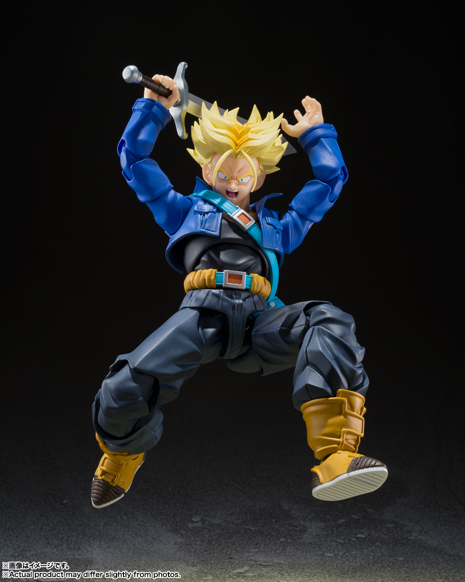  《新版》龍珠Z S.H.Figuarts 超級撒亞人 杜拉格斯（未來的少年ver.）可動figure