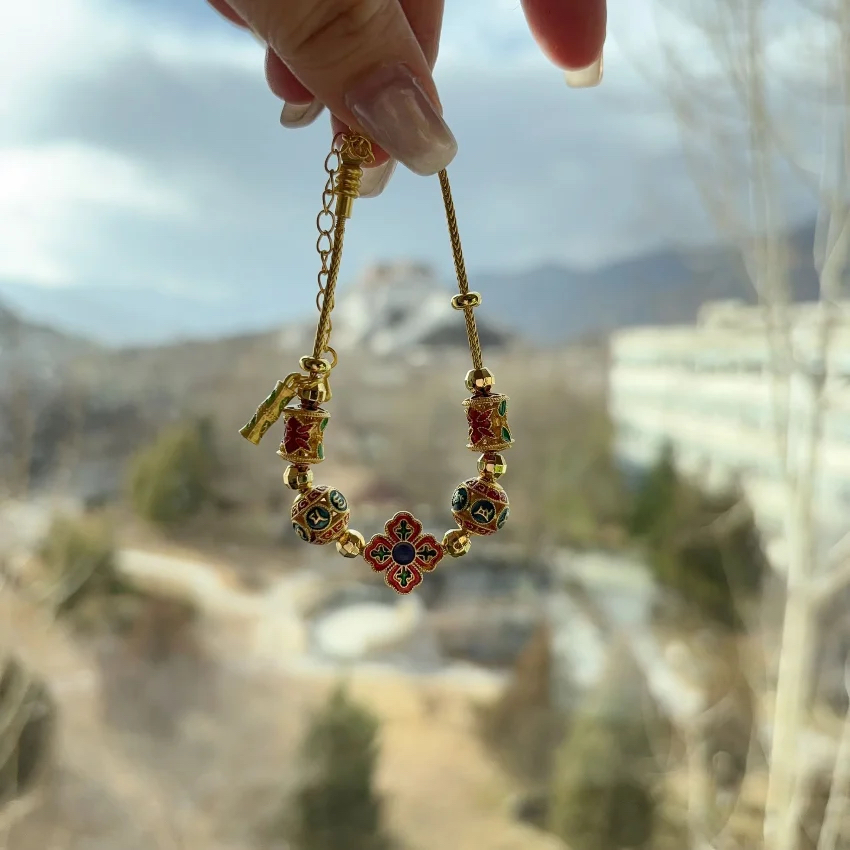 西藏扎基寺轉運手鏈