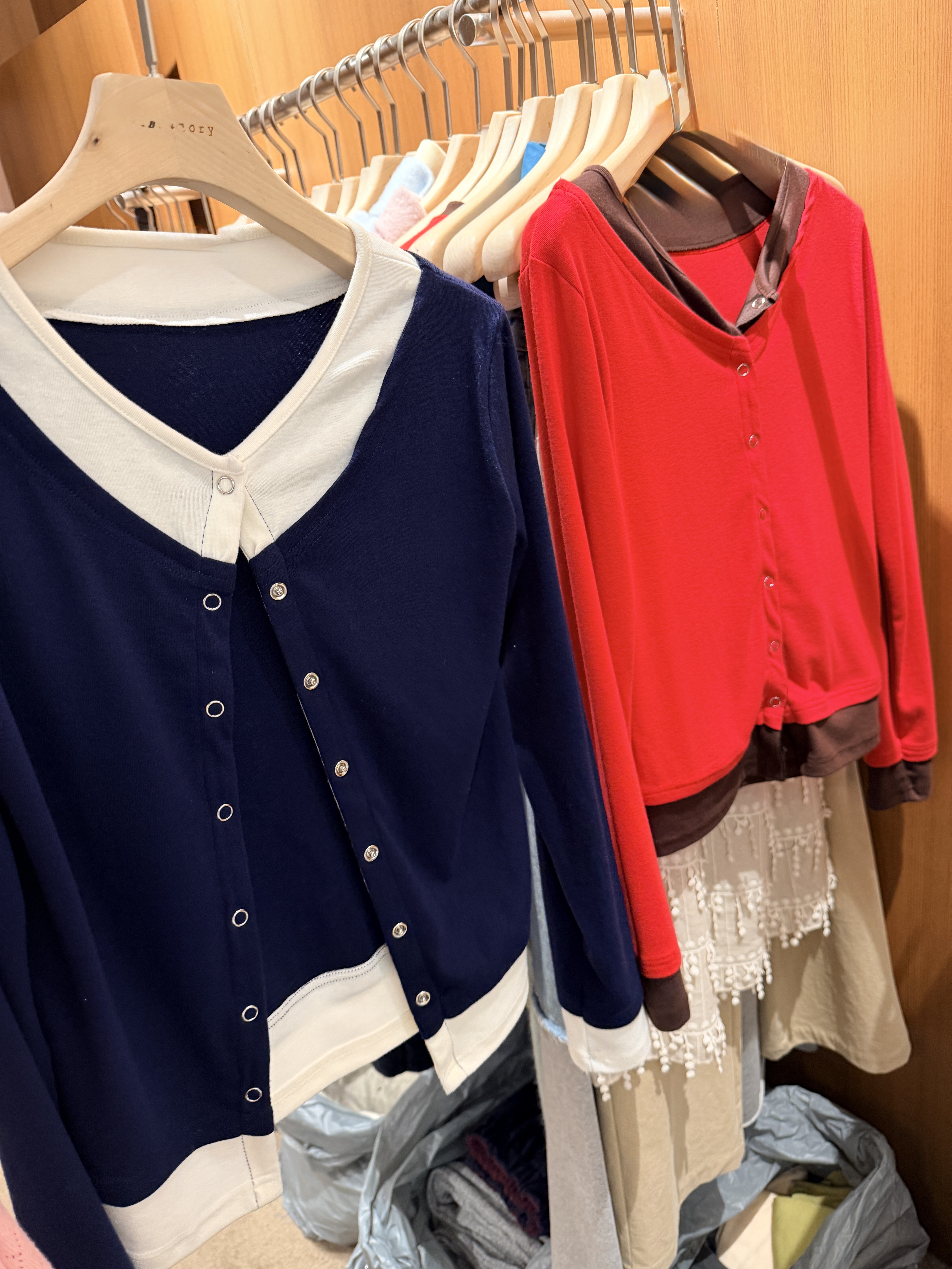 Layering cardigan
