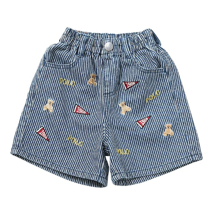 Polo Baby 圖案短褲 2色可選 80/90cm