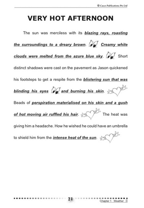 Phrases for Sensational Writing 6