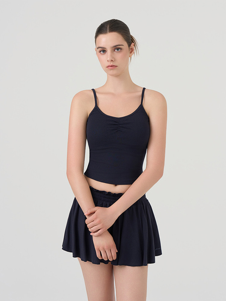 預購_Eyelet slim sleeveless by Grandeline