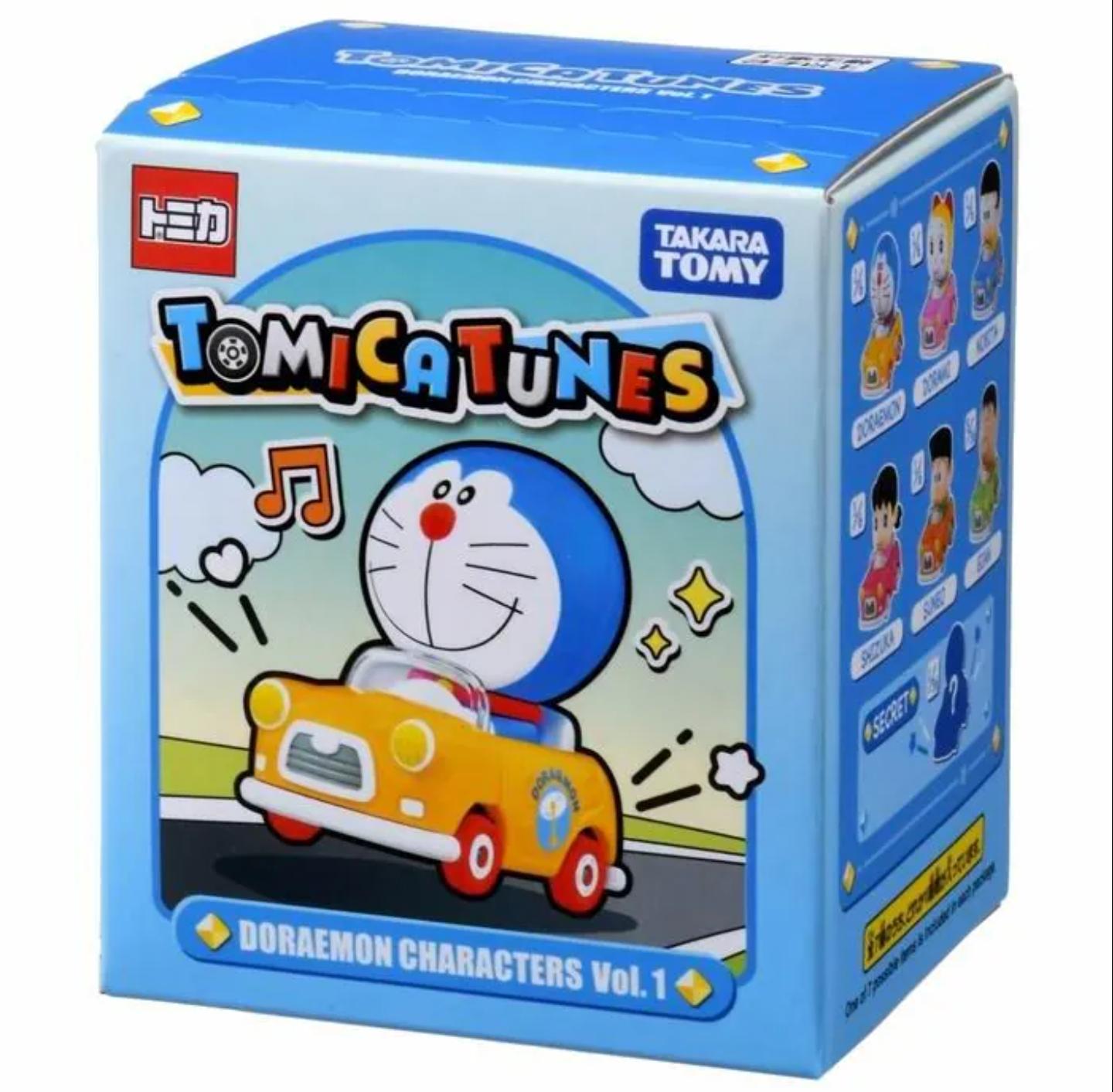 Takara Tomy Tomica Tunes 多啦A夢角色迷你車盲盒 Vol. 1 收藏系列(隨機款式）