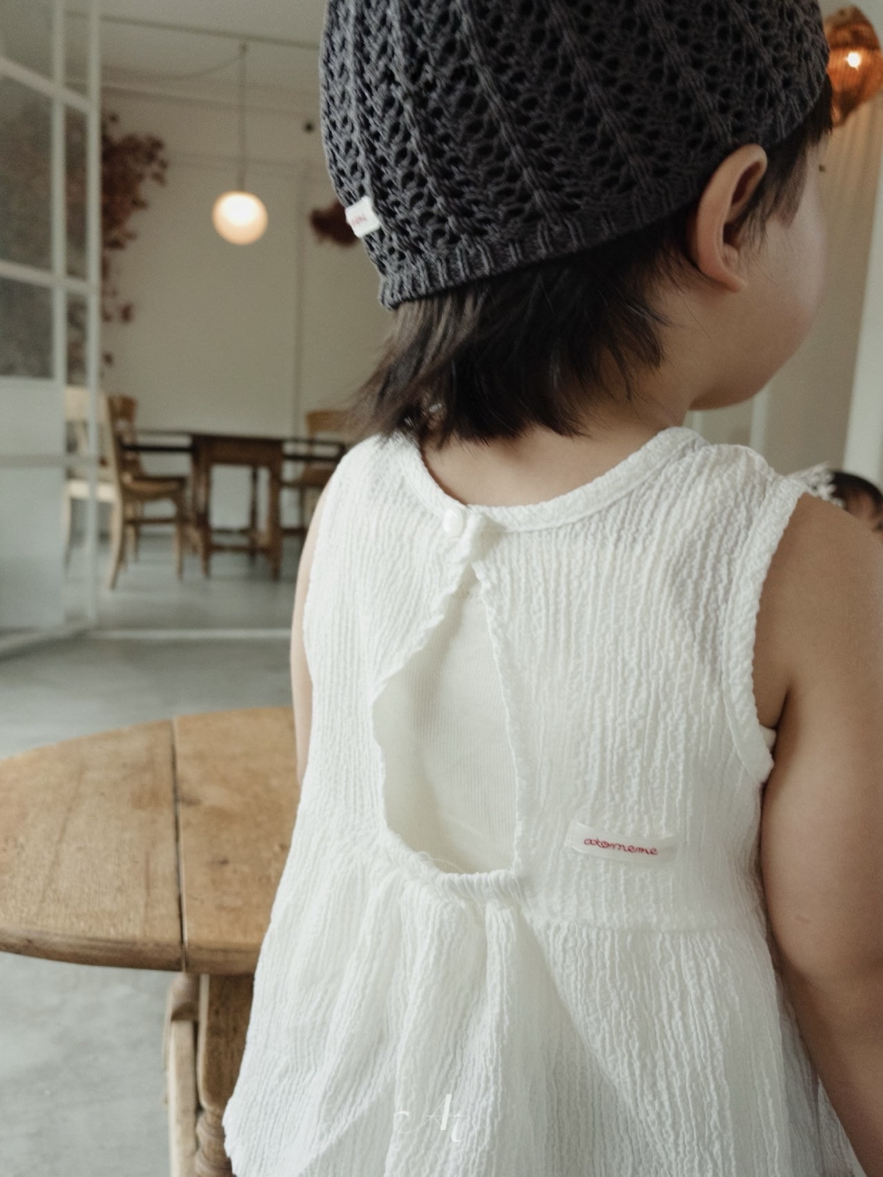 Atomeme | Blouse (Red/White XL100-110)
