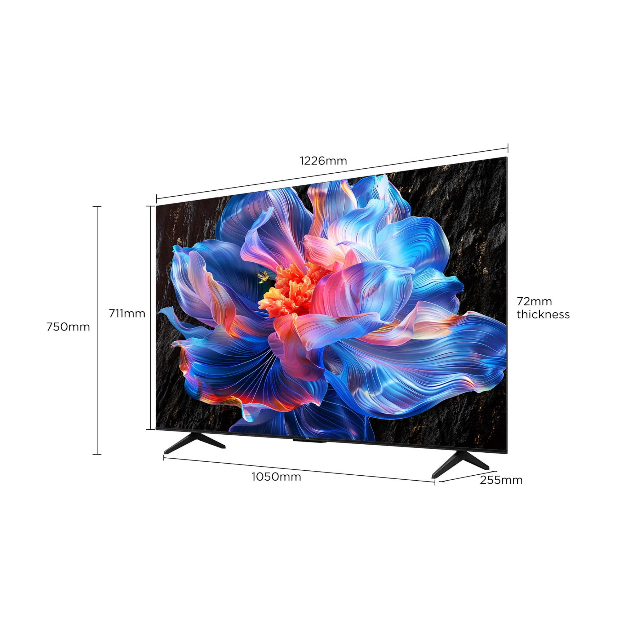 TCL 55" P6K Series 4K UHD HDR Google TV (55P6K)