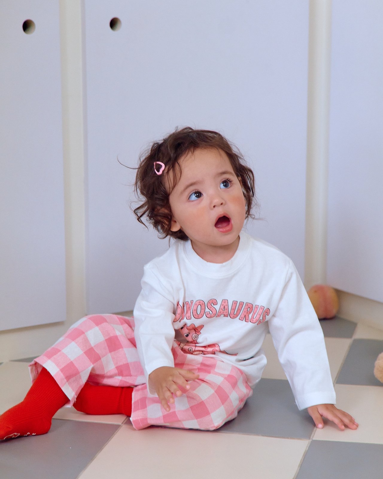 OOTT | Robot dinosaur top and bottom clothes set 