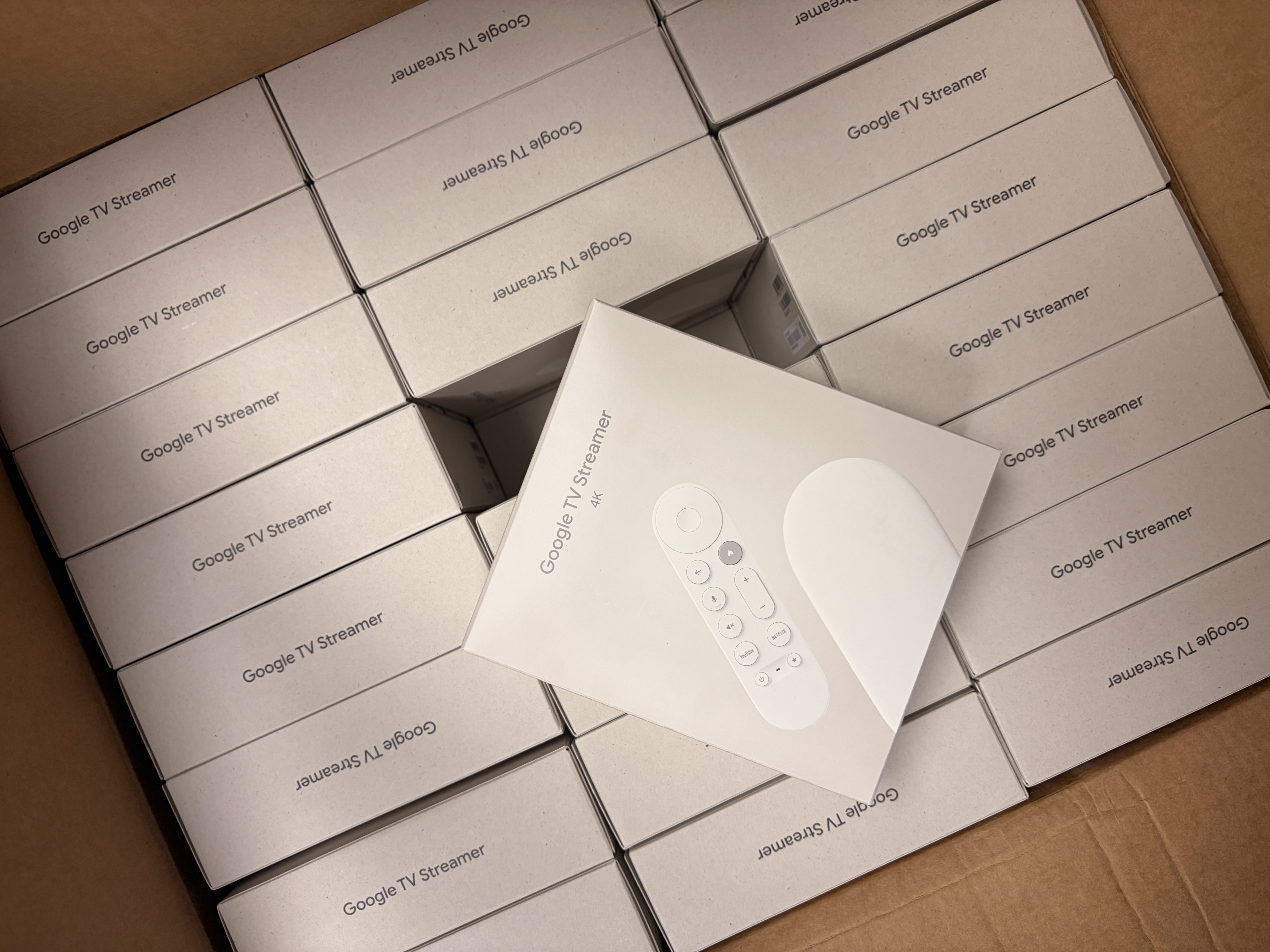 google TV steamer 4k 串流盒子