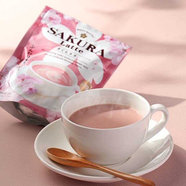 日本直送期間限定日本 Tea Boutique 櫻花拿鐵牛奶咖啡 Sakura Latte