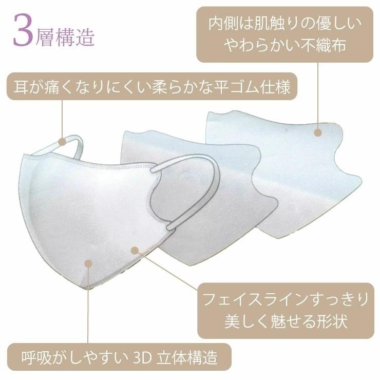 BICOLOR 3D MASK 10枚入 - 04260054