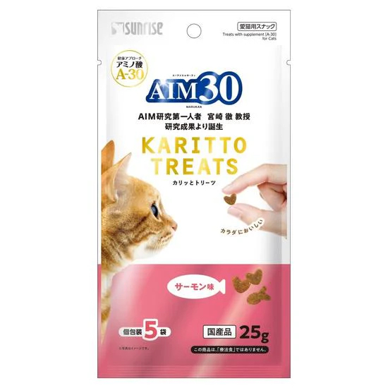 Sunrise AIM30 日本腎臟健康 三文魚味 貓咪零食 25g