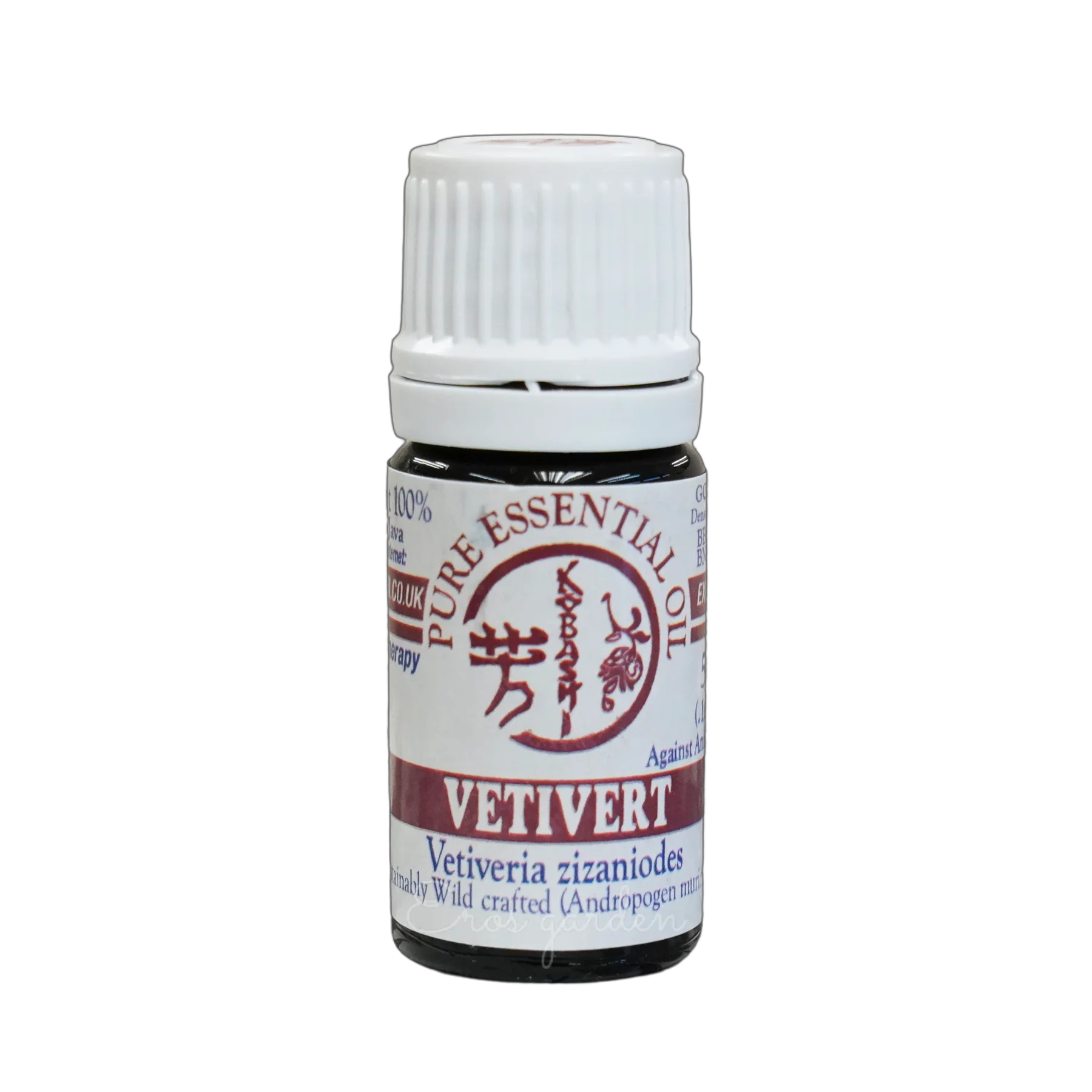 Kobashi Vetivert Oil  (organically Grown) 有機岩蘭草精油 5ml