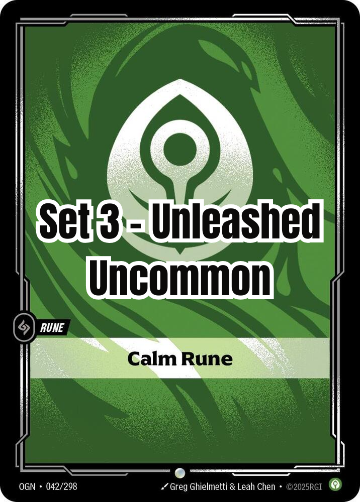 Unleashed - Uncommen - Clam Rune (Set 3)