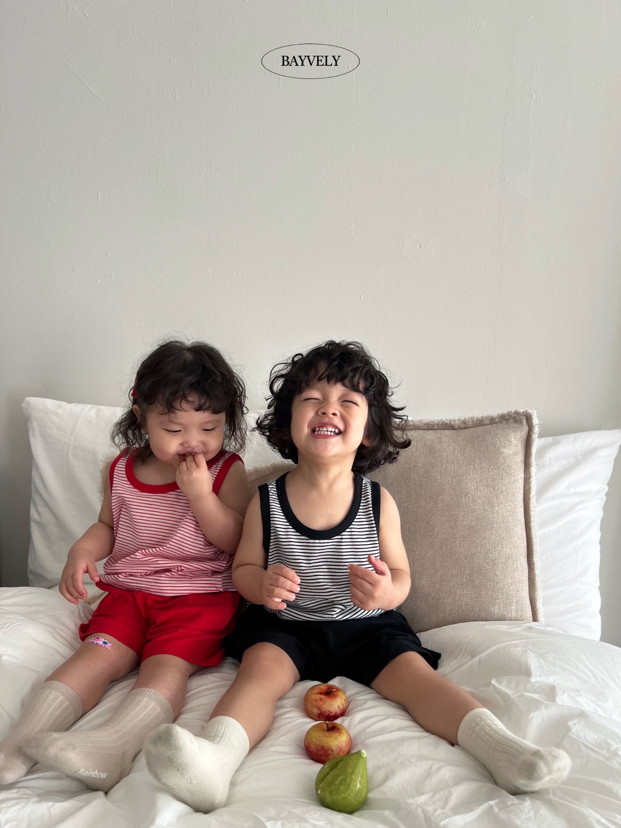 🇰🇷BAYVELY tee+背心set