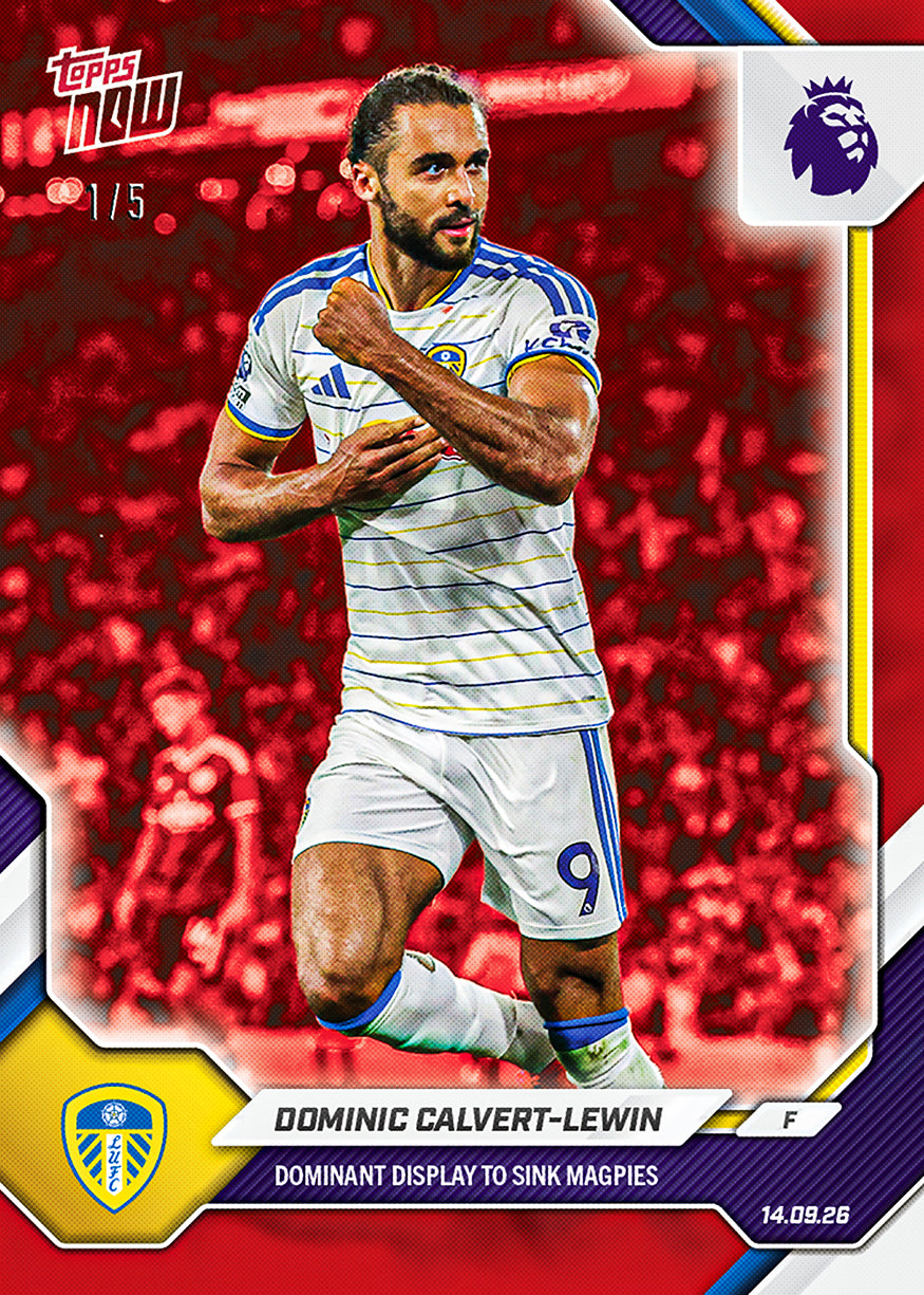 Dominic Calvert-Lewin - 2026-27 Premier League Topps NOW® #30【團購】